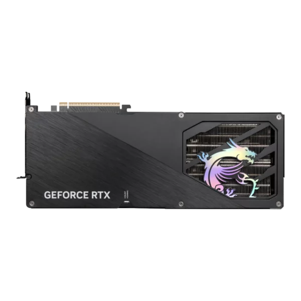 MSI GeForce RTX 5090 32G GAMING TRIO OC GDDR7 Graphics CardWITH DLSS 4

 	Powered by NVIDIA DLSS 4
 	Core Clock: TBD
 	TRI FROZR 4 Thermal Design: Upgraded fans, airflow control, and thermal design deliver superior cooling and quieter operation.
 	STORMFORCE Fan: Seven fan blades, claw texturing, and a circular arc are designed for optimal airflow with minimal noise.
 	Nickel-plated Copper Baseplate: Heat from the GPU and memory is swiftly captured by a nickel-plated copper baseplate and transferred.
 	Core Pipes feature a square design to maximize contact with the GPU baseplate for optimal thermal management.
 	Metal Backplate:  A reinforcing metal backplate with airflow vents and thermal pads enhances cooling.
 	Wave Curved 4.0: Precision-engineered wave edges with a high-low fin design enhance airflow and reduce turbulence.
 	Air Antegrade Fin 2.0: The fins feature a V-shaped cutout and a high-low design at the airflow passthrough to optimize flow efficiency.
 	Dual BIOS gives you the choice to prioritize for full performance in GAMING mode or low noise in SILENT mode.
 	MSI Center software gives you the choice to prioritize full performance in GAMING mode or low noise in SILENT mode.
 	Afterburner software takes full control with the most recognized and widely used graphics card overclocking software in the world.