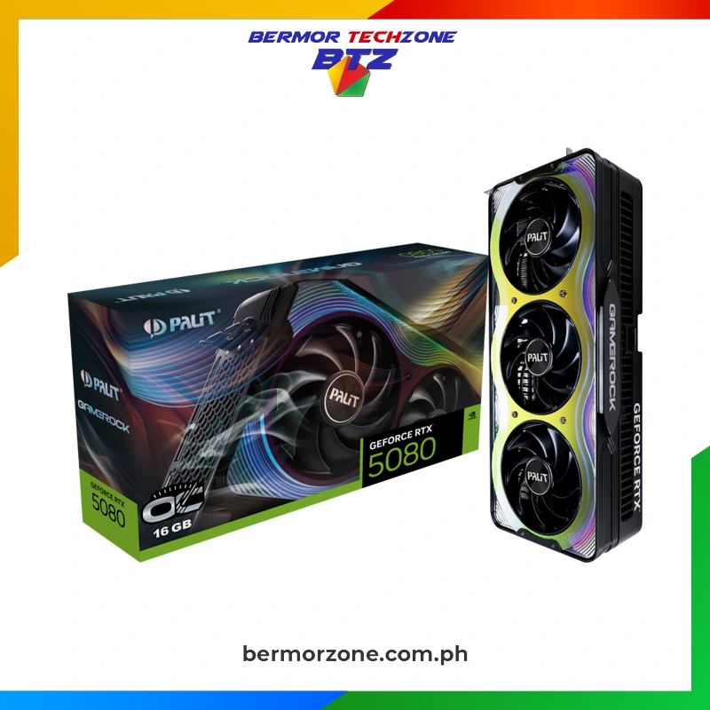 Palit GeForce RTX 5080 GameRock OC | NON-OC 16GB GDDR7 Graphics