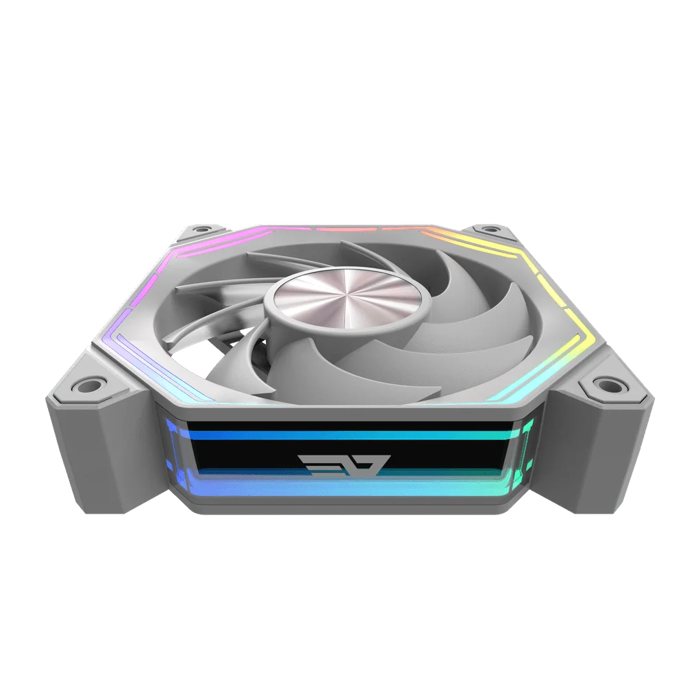 DarkFlash INFINITY 24 A-RGB Single Cooling Fan - Black | White (Copy)Dimensions:120x120x25mm
Fan Speed:800-1200±10%RPM
Noise Level:18-30 dB(MAX.)
Airflow:65CFM
Static Pressure:0.78mm H²O
MTTF: 30000 hrs