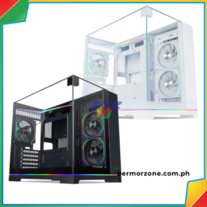 Tecware ARC M Curved TG MATX Case with Temperature Display and 3 ARGB Fans (Copy)<strong>I/O Ports:</strong>
<ul>
 	<li>Super Speed USB 3.0: 1 x Port</li>
 	<li>USB 2.0: 2 x Ports</li>
 	<li>HD Audio + Mic</li>
</ul>
<strong>Bays:</strong>
<ul>
 	<li>1 x 3.5” HDD</li>
 	<li>2 x 2.5” SSD</li>
 	<li>4 x PCI <a href="https://bermorzone.com.ph/">Expansion</a> Slots</li>
</ul>
<strong>Fans:</strong>
<ul>
 	<li>Rear: 1 x 120mm (included)</li>
 	<li>Bottom: 2 x 120mm</li>
 	<li>Side: 2 x 120mm (included)</li>
</ul>
<strong>Support and Clearance:</strong>
<ul>
 	<li>Max GPU Length: 330mm</li>
 	<li>Max CPU Cooler Height: 157mm</li>
 	<li>Max PSU Length: 160mm</li>
 	<li>Compatible with mATX and ITX Motherboards</li>
</ul>
<strong>Radiator Clearance: </strong>Side: Supports 120mm / 240mm radiators

<strong>Size: </strong>Dimensions: L385mm x W280mm x H377mm