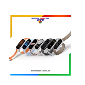 Xiaomi Smart Band 9 Watch<strong>Dimensions:</strong>
46.53 x 21.63 x 10.95 mm
*Height, width and thickness dimensions exclude the strap and protrusions
<strong>Weight:</strong>15.8g (without strap)Band Strap
<strong>Size: </strong>135–210 mm
<strong>Material: </strong>TPU
<strong>Color: </strong>Midnight Black | Glacier Silver | Mystic Rose | Arctic Blue | Titan Gray
<strong>Display:</strong>1.62-inch AMOLED Touch Display
<strong>Resolution: </strong>192 x 490 pixels
<strong>Brightness: </strong>Up to 1200 nits, adjustable Battery
<strong>Charging type: </strong>Magnetic charging
<strong>Charging time: </strong>Approx. 1 hour
<strong>Typical usaege tim:</strong>Up to 21 days                                                                                                                                                                                              <strong>Nominal capacity: </strong>233mAh
<strong>Sensors:</strong>Accelerometer sensor / Gyroscope sensor / Optical heart rate sensor / Ambient light sensor
<strong>Specifications: </strong>5ATM water resistant
<strong>App:</strong> Mi Fitness
<strong>Motor:</strong> Linear motor
<strong>Compatibility:</strong> Supports smartphones with Android 8.0 or iOS 12.0 and above                                                                                                  <strong><span class="xm-text f-bold " data-key="spec_35" data-type="text" data-id="87f4cffab1">Package contents: </span></strong>Xiaomi Smart Band 9 / Magnetic charging cable / User manual