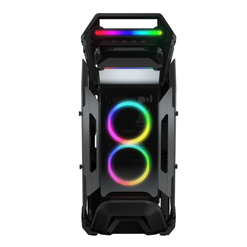 COUGAR Conquer Aluminum Mid Tower Tempered Glass Gaming Case (Copy)
Aluminum Alloy ATX Mid Tower
2 x USB 3.0 / 1 x Mic / 1 x Audio Front Ports
3 max. Internal 3.5" Drive Bays
Motherboard Support Mini ITX / MicroATX / ATX