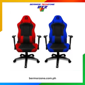 Fantech GC182 Alpha Gaming Chair - Blue | Red 
<ol>
 	<li><a href="https://bermorzone.com.ph/"><strong>Ergonomic Comfort</strong></a>: Designed for gamers, the chair features a high backrest with lumbar and headrest support to ensure proper posture during long gaming sessions.</li>
 	<li><strong>Adjustable Features</strong>: Customizable seat height, armrests, and a reclining backrest (up to 180°) allow users to tailor the chair to their preferred comfort level.</li>
 	<li><strong>Durable Materials</strong>: Made with premium PU leather and sturdy fabric, the chair is built to last, providing a luxurious feel and ensuring long-term durability.</li>
 	<li><strong>Smooth Mobility</strong>: The heavy-duty steel base and 360° swivel casters make it easy to move the chair around without any hassle, perfect for any gaming setup.</li>
 	<li><strong>Stylish Design</strong>: With a bold Blue and Red color combination, the chair offers a visually striking look that stands out in any gaming or office environment.</li>
</ol>
 