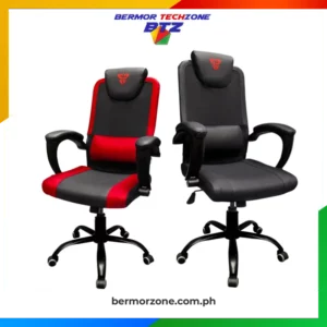 FANTECH GC185X ALPHA GAMING CHAIR BLACK | RED 
<ol>
 	<li><a href="https://bermorzone.com.ph/"><strong>Ergonomic Comfort</strong>:</a> Designed with a high backrest and lumbar support to ensure proper posture, providing comfort during long gaming or work sessions.</li>
 	<li><strong>Fully Adjustable Features</strong>: Customizable seat height, armrests, and a 180° reclining backrest, allowing you to find your perfect position for relaxation or gameplay.</li>
 	<li><strong>Durable Construction</strong>: Built with high-quality PU leather and breathable fabric, ensuring both comfort and longevity for everyday use.</li>
 	<li><strong>Smooth Movement</strong>: Equipped with a sturdy, heavy-duty base and smooth casters that provide easy mobility and stability on various surfaces.</li>
 	<li><strong>Stylish Aesthetic</strong>: The bold Black and Red color combination gives the chair a sleek, dynamic look, enhancing any gaming or office setup.</li>
</ol>
 