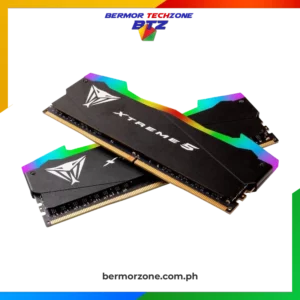 Patriot Viper XTREME 5 RGB DDR5 8000 CL38 48GB 2X24GB Kit Desktop Memory<ul class="a-unordered-list a-vertical a-spacing-mini">
 	<li class="a-spacing-mini"><span class="a-list-item">Capacity: 48GB (2 x 24GB), 8000MT/s DDR5 Kit</span></li>
 	<li class="a-spacing-mini"><span class="a-list-item"><a href="https://l.facebook.com/l.php?u=http%3A%2F%2Fbermorzone.com.ph%2F%3Ffbclid%3DIwZXh0bgNhZW0CMTAAAR1U10ybMbi5MrKMDYgn7v0Hk4t9y6cm5_cEdNUdntfyY_iv2H4ndRdoCWQ_aem_mEf1KNQq5Cr7vjz4FqSjYA&h=AT2TXdk-KnRT5YrTn95aA-WKXVojpROPj8SddnxrkVjI8JRA1cLA3XKwtNlp-4lbKnvj8vkQgQIt78aWajktRAmOnxvUQFGOBDiFKHC6I43LCnsNm4BJolmOI7HDGxbWBpawrlAYbzteiorMQTm2TQ">Compatibility</a>: Tested specifc high end DDR5 platforms for reliably on high performance</span></li>
 	<li class="a-spacing-mini"><span class="a-list-item">XMP 3.0 overclock profile support</span></li>
 	<li class="a-spacing-mini"><span class="a-list-item">On-Die ECC</span></li>
 	<li class="a-spacing-mini"><span class="a-list-item">Base Frequency: PC5-44800 (5600MHz), Base Timings: 46-46-46-90, Base Voltage: 1.1V; Tested Frequency Profile 1: PC5-60800 (7600MHz), Tested Timings: 36-48-48-84, Tested Voltage for Profile 1: 1.45V; Tested Frequency Profile 2: PC5-59200 (7400MHz), Tested Timings: 36-44-44-110, Tested Voltage for Profile 2: 1.45V; Tested Frequency Profile 3: PC5-57600 (7200MHz), Tested Timings: 34-42-42-84, Tested Voltage for Profile 3: 1.45V</span></li>
</ul>