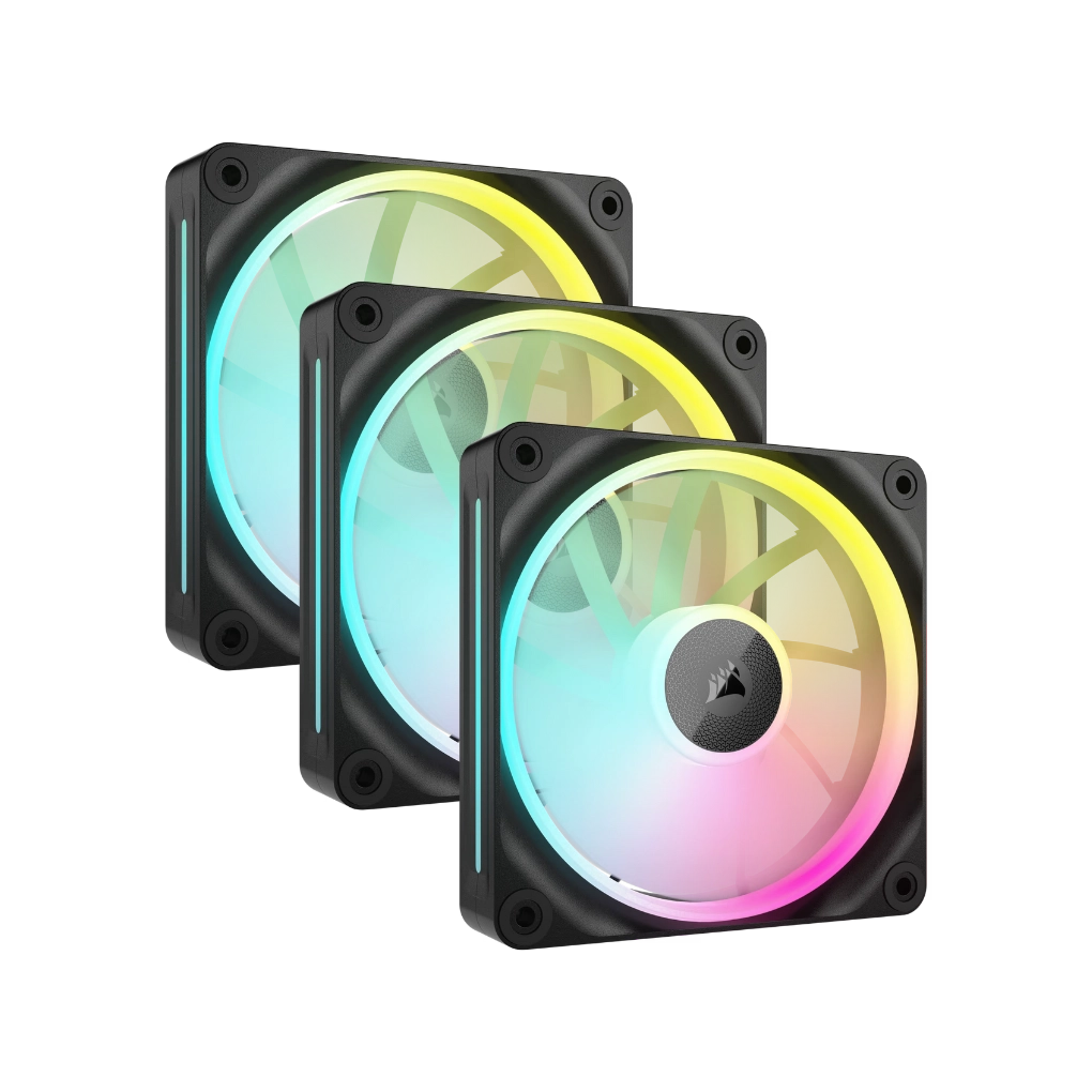 iCUE LINK LX120-R RGB WHITE Triple Reverse Fans Starter Kit
