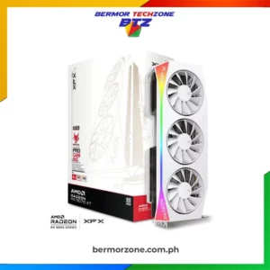 XFX Mercury AMD Radeon RX 9070 XT OC Gaming Edition with RGB Graphics Card (Copy)<ul>
 	<li data-start="18" data-end="43"><strong data-start="20" data-end="33">Bus Type:</strong> PCI-E 5.0</li>
 	<li data-start="44" data-end="76"><strong data-start="46" data-end="61"><a href="https://btz.com.ph">Base Clock</a>:</strong> Up to 1870 MHz</li>
 	<li data-start="77" data-end="109"><strong data-start="79" data-end="94">Game Clock:</strong> Up to 2570 MHz</li>
 	<li data-start="110" data-end="143"><strong data-start="112" data-end="128">Boost Clock:</strong> Up to 3100 MHz</li>
 	<li data-start="144" data-end="173"><strong data-start="146" data-end="168">Stream Processors:</strong> 4096</li>
 	<li data-start="174" data-end="197"><strong data-start="176" data-end="194">Compute Units:</strong> 64</li>
 	<li data-start="198" data-end="223"><strong data-start="200" data-end="215">Memory Bus:</strong> 256-bit</li>
 	<li data-start="224" data-end="251"><strong data-start="226" data-end="243">Memory Clock:</strong> 20 Gbps</li>
 	<li data-start="252" data-end="276"><strong data-start="254" data-end="270">Memory Size:</strong> 16 GB</li>
 	<li data-start="277" data-end="315"><strong data-start="279" data-end="300">Memory Bandwidth:</strong> Up to 640 GB/s</li>
 	<li data-start="316" data-end="364"><strong data-start="318" data-end="349">Effective Memory Bandwidth:</strong> Up to 640 GB/s</li>
 	<li data-start="365" data-end="389"><strong data-start="367" data-end="383">Memory Type:</strong> GDDR6</li>
 	<li data-start="390" data-end="418"><strong data-start="392" data-end="409">Card Profile:</strong> 3.5 Slot</li>
 	<li data-start="419" data-end="448"><strong data-start="421" data-end="442">Thermal Solution:</strong> 3 Fan</li>
 	<li data-start="449" data-end="509"><strong data-start="451" data-end="463">Outputs:</strong>
<ul data-start="468" data-end="509">
 	<li data-start="468" data-end="491">DisplayPort 2.1: 3x</li>
 	<li data-start="494" data-end="509">HDMI™ 2.1: 1x</li>
</ul>
</li>
 	<li data-start="510" data-end="558"><strong data-start="512" data-end="531">External Power:</strong> 3x PCI-E 8 pin connections</li>
 	<li data-start="559" data-end="607"><strong data-start="561" data-end="598">Minimum Power Supply Requirement:</strong> 800 watt</li>
</ul>