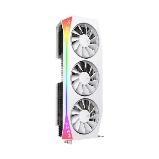 XFX Mercury AMD Radeon RX 9070XT 16GB OC Magnetic Air Edition with RGB Graphics Card (Copy)
Bus Type: PCI-E 5.0
Base Clock: Up to 1870 MHz
Game Clock: Up to 2570 MHz*
Boost Clock: Up to 3100 MHz**
Stream Processors: 4096
Compute Units: 64
Memory Bus: 256-bit
Memory Clock: 20 Gbps
Memory Size: 16GB GDDR6
Memory Bandwidth: Up to 640 GB/s
Card Profile: 3.5 Slot
Cooling Solution: 3-Fan Magnetic Air
Card Dimensions: 36 x 15.5 x 7.2 cm