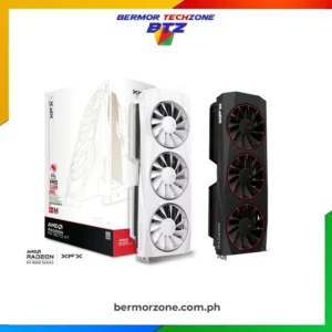 XFX Mercury AMD Radeon RX 9070 XT 16GB OC Magnetic Air Edition with RGB Graphics Card (Copy)<ul>
 	<li data-start="83" data-end="110"><strong data-start="85" data-end="98">Bus Type:</strong> PCI-E 5.0</li>
 	<li data-start="111" data-end="145"><a href="https://btz.com.ph"><strong data-start="113" data-end="128">Base Clock:</strong></a> Up to 1870 MHz</li>
 	<li data-start="146" data-end="181"><strong data-start="148" data-end="163">Game Clock:</strong> Up to 2570 MHz*</li>
 	<li data-start="182" data-end="219"><strong data-start="184" data-end="200">Boost Clock:</strong> Up to 3100 MHz**</li>
 	<li data-start="220" data-end="251"><strong data-start="222" data-end="244">Stream Processors:</strong> 4096</li>
 	<li data-start="252" data-end="277"><strong data-start="254" data-end="272">Compute Units:</strong> 64</li>
 	<li data-start="278" data-end="305"><strong data-start="280" data-end="295">Memory Bus:</strong> 256-bit</li>
 	<li data-start="306" data-end="335"><strong data-start="308" data-end="325">Memory Clock:</strong> 20 Gbps</li>
 	<li data-start="336" data-end="367"><strong data-start="338" data-end="354">Memory Size:</strong> 16GB GDDR6</li>
 	<li data-start="368" data-end="408"><strong data-start="370" data-end="391">Memory Bandwidth:</strong> Up to 640 GB/s</li>
 	<li data-start="409" data-end="439"><strong data-start="411" data-end="428">Card Profile:</strong> 3.5 Slot</li>
 	<li data-start="440" data-end="484"><strong data-start="442" data-end="463">Cooling Solution:</strong> 3-Fan Magnetic Air</li>
 	<li data-start="485" data-end="528"><strong data-start="487" data-end="507">Card Dimensions:</strong> 36 x 15.5 x 7.2 cm</li>
</ul>