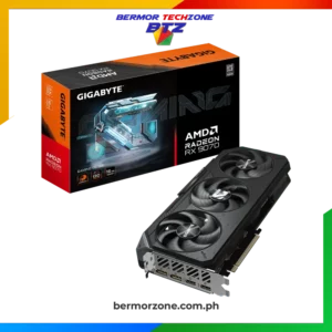 Gigabyte Radeon RX 9070 XT GAMING OC 16G Graphics Card (Copy)<h3>FEATURES</h3>
<ul>
 	<li>Powered by Radeon™ RX 9070 XT</li>
 	<li>WINDFORCE cooling system
<ul>
 	<li>Hawk fan</li>
 	<li>Server-grade Thermal <a href="https://bermorzone.com.ph/">conductiv</a>e gel</li>
</ul>
</li>
 	<li>RGB Lighting</li>
 	<li>Dual BIOS (Performance/ Silent)</li>
 	<li>Reinforced structurement</li>
</ul>