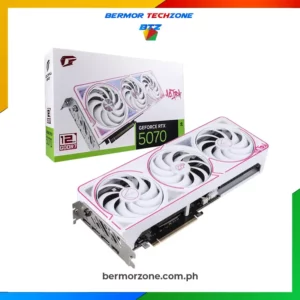 Colorful iGame GeForce RTX 5070 Ti Ultra W OC 16GB-V Graphics Card (Copy)<ul>
 	<li data-start="66" data-end="124"><strong data-start="68" data-end="78">Model:</strong> iGame GeForce RTX 5070 Ti Ultra W OC 16GB-V</li>
 	<li data-start="125" data-end="166"><strong data-start="127" data-end="143">Chip Series:</strong> GeForce® RTX 5070 Ti</li>
 	<li data-start="167" data-end="203"><strong data-start="169" data-end="188"><a href="https://btz.com.ph">Product Series</a>:</strong> iGame Series</li>
 	<li data-start="204" data-end="229"><strong data-start="206" data-end="221">CUDA Cores:</strong> 8,960</li>
 	<li data-start="230" data-end="302"><strong data-start="232" data-end="247">Core Clock:</strong>
<ul data-start="252" data-end="302" data-is-only-node="">
 	<li data-start="252" data-end="275"><strong data-start="254" data-end="263">Base:</strong> 2,295 MHz</li>
 	<li data-start="278" data-end="302"><strong data-start="280" data-end="290">Boost:</strong> 2,452 MHz</li>
</ul>
</li>
 	<li data-start="303" data-end="375"><strong data-start="305" data-end="320">One-Key OC:</strong>
<ul data-start="325" data-end="375" data-is-only-node="">
 	<li data-start="325" data-end="348"><strong data-start="327" data-end="336">Base:</strong> 2,295 MHz</li>
 	<li data-start="351" data-end="375"><strong data-start="353" data-end="363">Boost:</strong> 2,497 MHz</li>
</ul>
</li>
 	<li data-start="376" data-end="405"><strong data-start="378" data-end="395">Memory Clock:</strong> 28 Gbps</li>
 	<li data-start="406" data-end="431"><strong data-start="408" data-end="424">Memory Size:</strong> 16GB</li>
 	<li data-start="432" data-end="465"><strong data-start="434" data-end="455">Memory Bus Width:</strong> 256-bit</li>
 	<li data-start="466" data-end="492"><strong data-start="468" data-end="484">Memory Type:</strong> GDDR7</li>
 	<li data-start="493" data-end="527"><strong data-start="495" data-end="516">Memory Bandwidth:</strong> 896 GB/s</li>
 	<li data-start="528" data-end="557" data-is-last-node=""><strong data-start="530" data-end="550">Power Connector:</strong> 16-pin</li>
</ul>