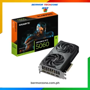 Gigabyte GeForce RTX 5060 EAGLE OC 8G Graphics Card - Black | ICE (Copy)<ul>
 	<li> Powered by the NVIDIA Blackwell architecture and DLSS 4</li>
 	<li> Powered by GeForce RTX™ 5060</li>
 	<li> <a href="https://bermorzone.com.ph">Integrated with</a> 8GB GDDR7 128bit memory interface</li>
 	<li> WINDFORCE cooling system
<ul>
 	<li> Hawk fan</li>
 	<li> Server-grade Thermal conductive gel</li>
</ul>
</li>
 	<li> Reinforced structure</li>
</ul>
