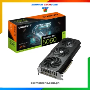 Gigabyte AORUS GeForce RTX 5060 ELITE 8G Graphics Card GV-N5060AORUS-E-8GD (Copy)<ul>
 	<li> Powered by the NVIDIA Blackwell architecture and DLSS 4</li>
 	<li> Powered by GeForce RTX™ 5060</li>
 	<li> Integrated <a href="https://bermorzone.com.ph">with</a> 8GB GDDR7 128bit memory interface</li>
 	<li> WINDFORCE cooling system
<ul>
 	<li> Hawk fan</li>
 	<li> Server-grade Thermal conductive gel</li>
</ul>
</li>
 	<li> RGB Halo</li>
 	<li> Dual BIOS (Performance / Silent)</li>
 	<li> Reinforced structure</li>
 	<li> 4 years warranty (Online registration required)</li>
 	<li><strong data-start="945" data-end="963">Card Size (mm): </strong>L=329 W=128 H=40</li>
</ul>