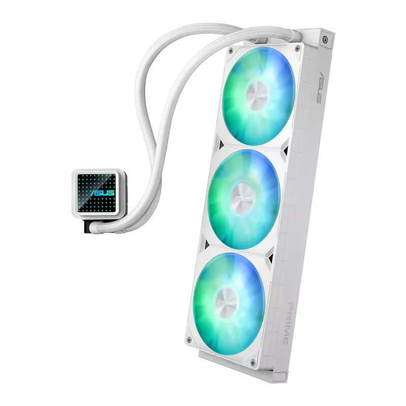 Asus Prime LC 360 ARGB White AIO CPU Liquid Cooler - Image 3