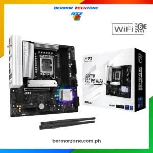 ASRock B860M Pro RS WiFi LGA 1851 Micro ATX Motherboard