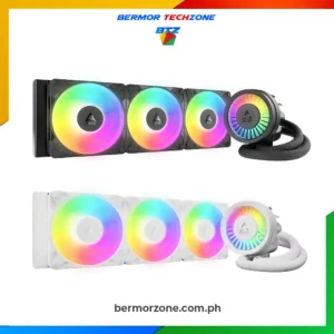 ARCTIC Liquid Freezer III Pro 360 A-RGB Multi Compatible All-in-One CPU Water Cooler - Black | White
