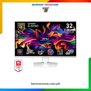 MSI MPG 321URXW QD-OLED 31.5" UHD 3840X2160 240Hz 0.03 GTG G-Sync Compatible White Gaming Monitor