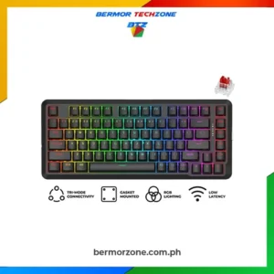 Redragon K713RGB-PRO Stormrazor Pro RGB Tri-Mode Red Switch Mechanical Gaming Keyboard