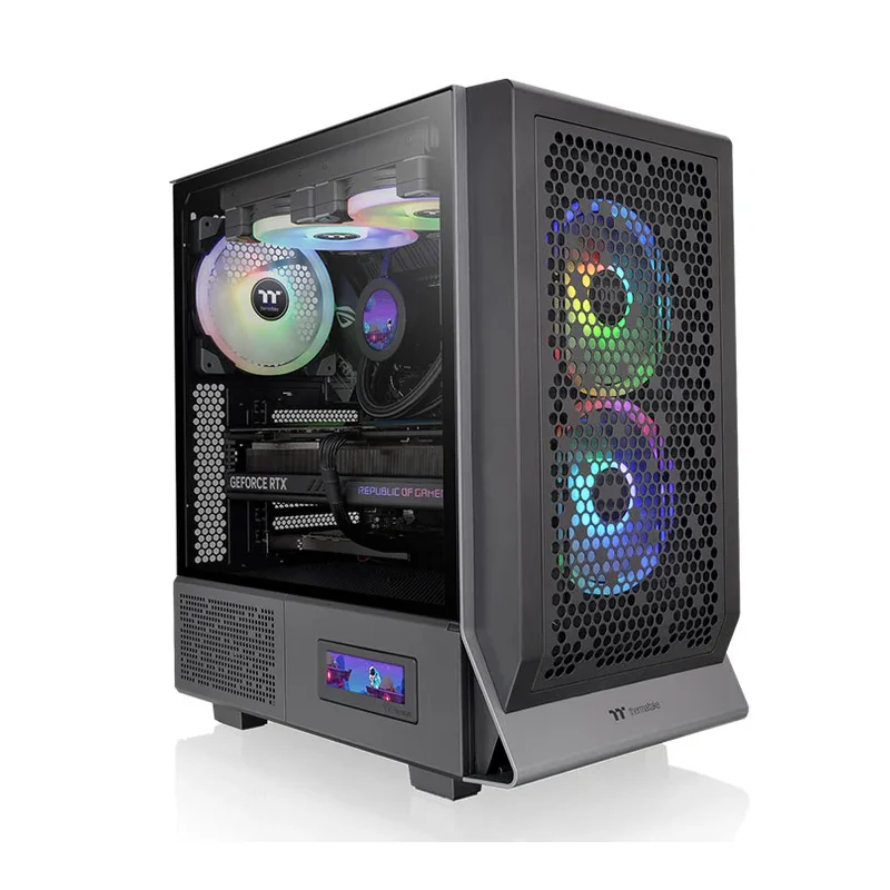Thermaltake Ceres 300 TG ARGB Black | Snow | Matcha green | Hydrangea Blue Mid Tower Chassis - Image 2