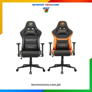 Cougar Armor One V2 F Steel Base Gaming Chair - Orange | Gold