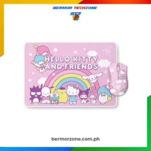 Razer DeathAdder Essential & Goliathus Mouse Mat Bundle - Hello Kitty and Friends Edition RZ83-03850100-B3M1