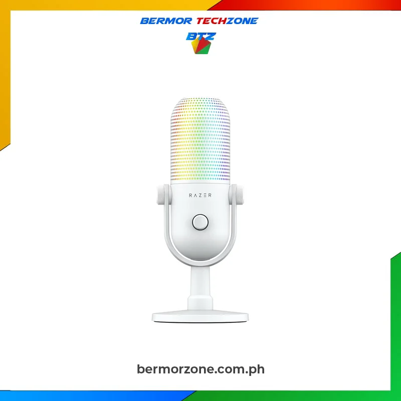 Razer Seiren V3 Chroma - RGB USB Mic - White Edition - RZ19-05060200-R3M1