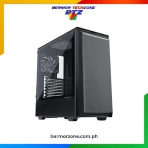 Phantkes PH-EC300GA DBK01 Eclipse G300 Air Single Fan Edition - Black, Mid Tower Case