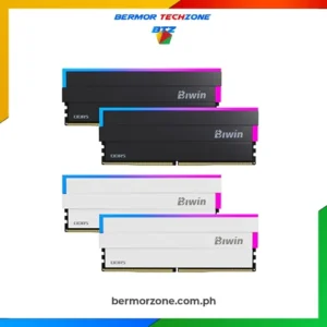 Biwin Black Opal DW100 RGB 32GB 2x16GB DDR5 CL36 6000Mhz Desktop Memory - Black | White