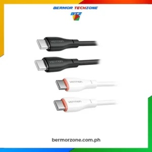 Vention USB 2.0 C Male to C Male 3A 1M Cable - Black | White