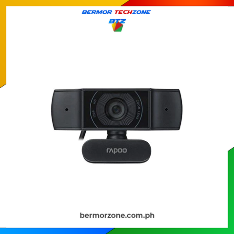 Rapoo Black USB HD 720p Webcam Bermor Techzone BTZ