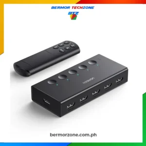 Ugreen CM568/90512 5-in-1 HDMI 2.0 Switcher Black