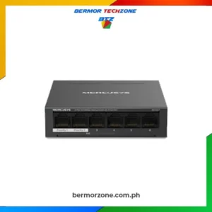 Mercusys MS106P 4× 10/100 Mbps  with 4-Port PoE+Desktop Switch