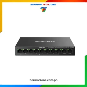 Mercusys MS110CMP 10/100Mbps + 2-Port Gigabit with 8-Port PoE Desktop Switch