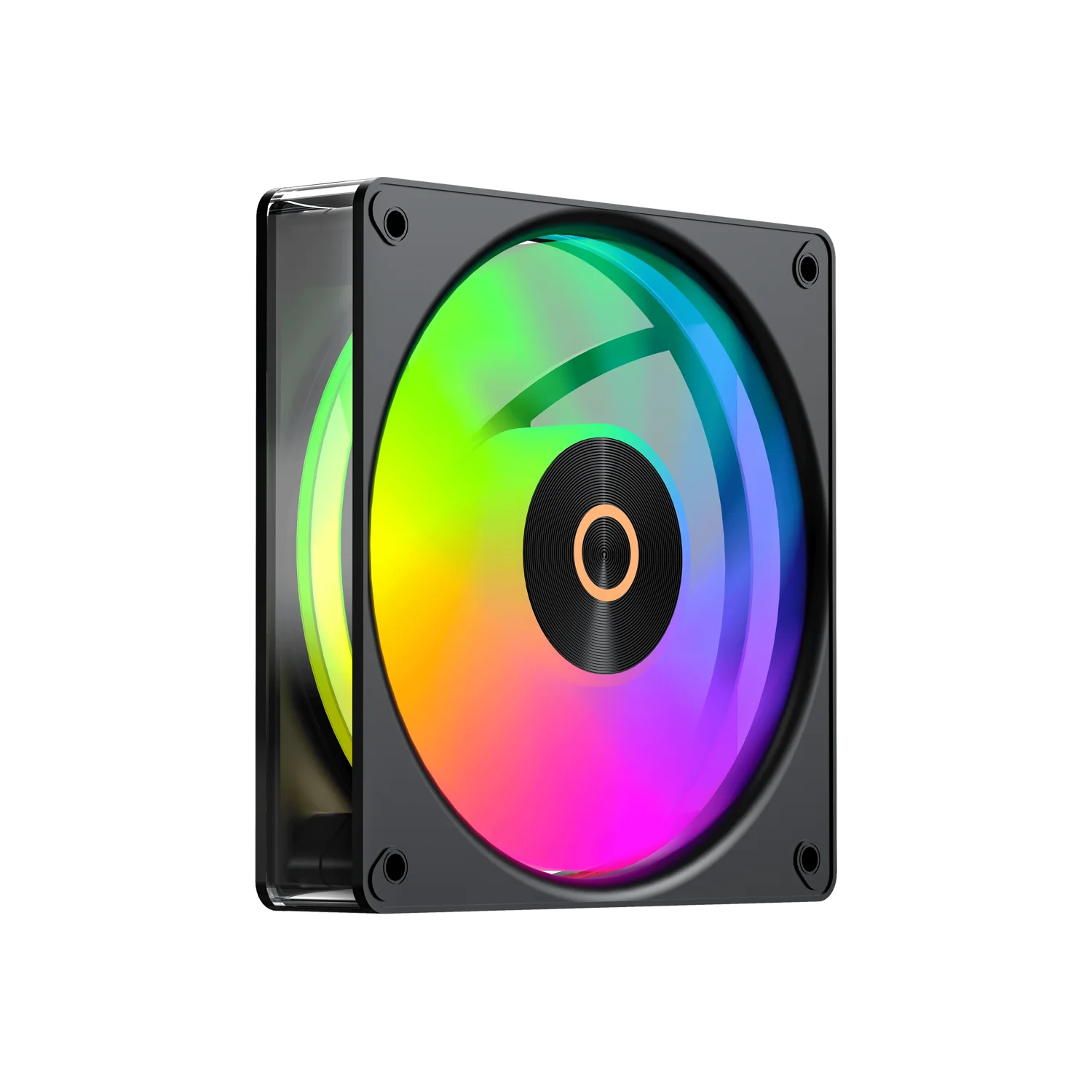 Ocypus Gamma C60 ARGB Mid Tower High Air Flow ATX Case with 4 PWM ARGB Fans- Black | White - Image 8