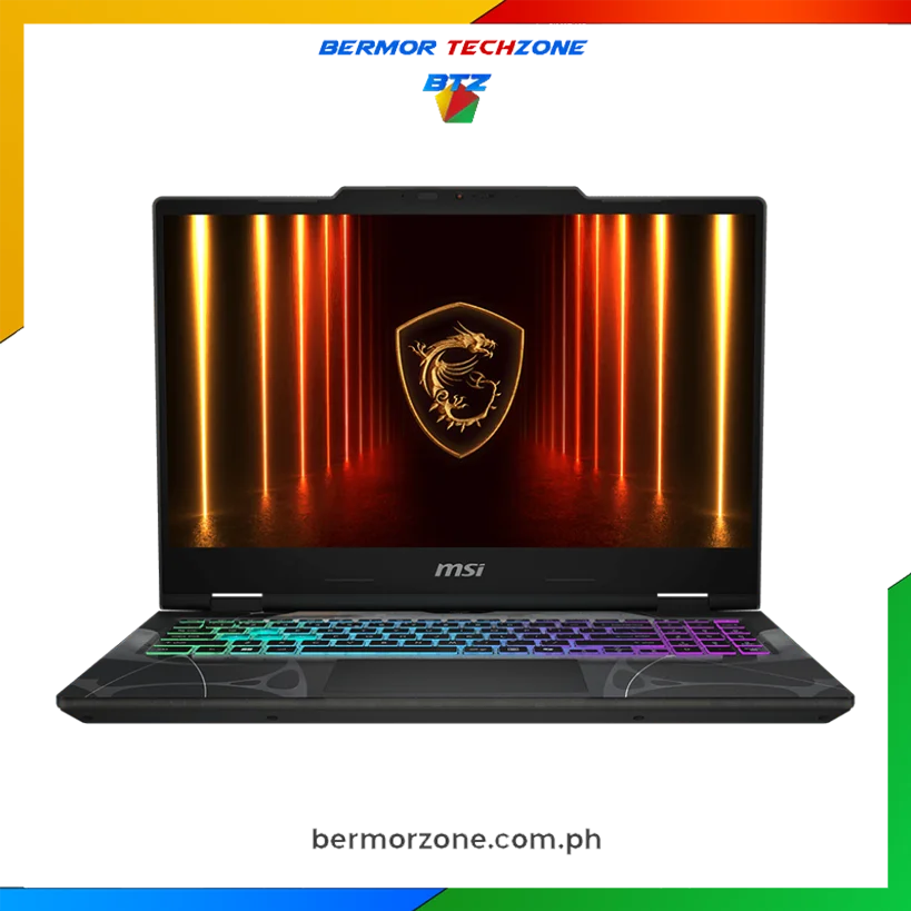 MSI Cyborg 15 B2RWFKG-034PH 15.6" Intel Core 7 240H | RTX 5060 GDDR7 8GB | 16GB DDR5 | 512GB NVME SSD | Windows 11 Gaming Laptop Black