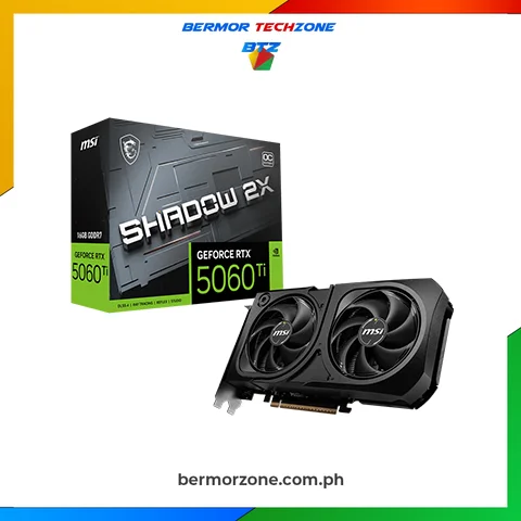 MSI GeForce RTX 5060 Ti 16GB SHADOW 2X OC PLUS Graphics Card