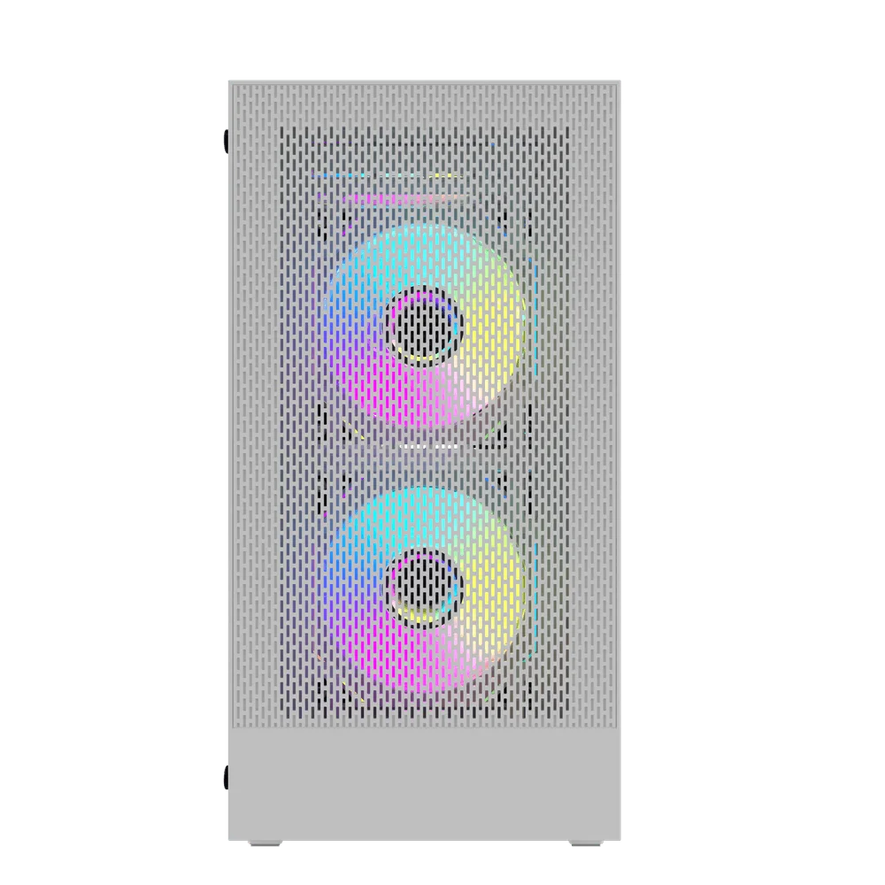 Darkflash M305 Tempered Glass Panel mATX Case - Black | White - Image 7