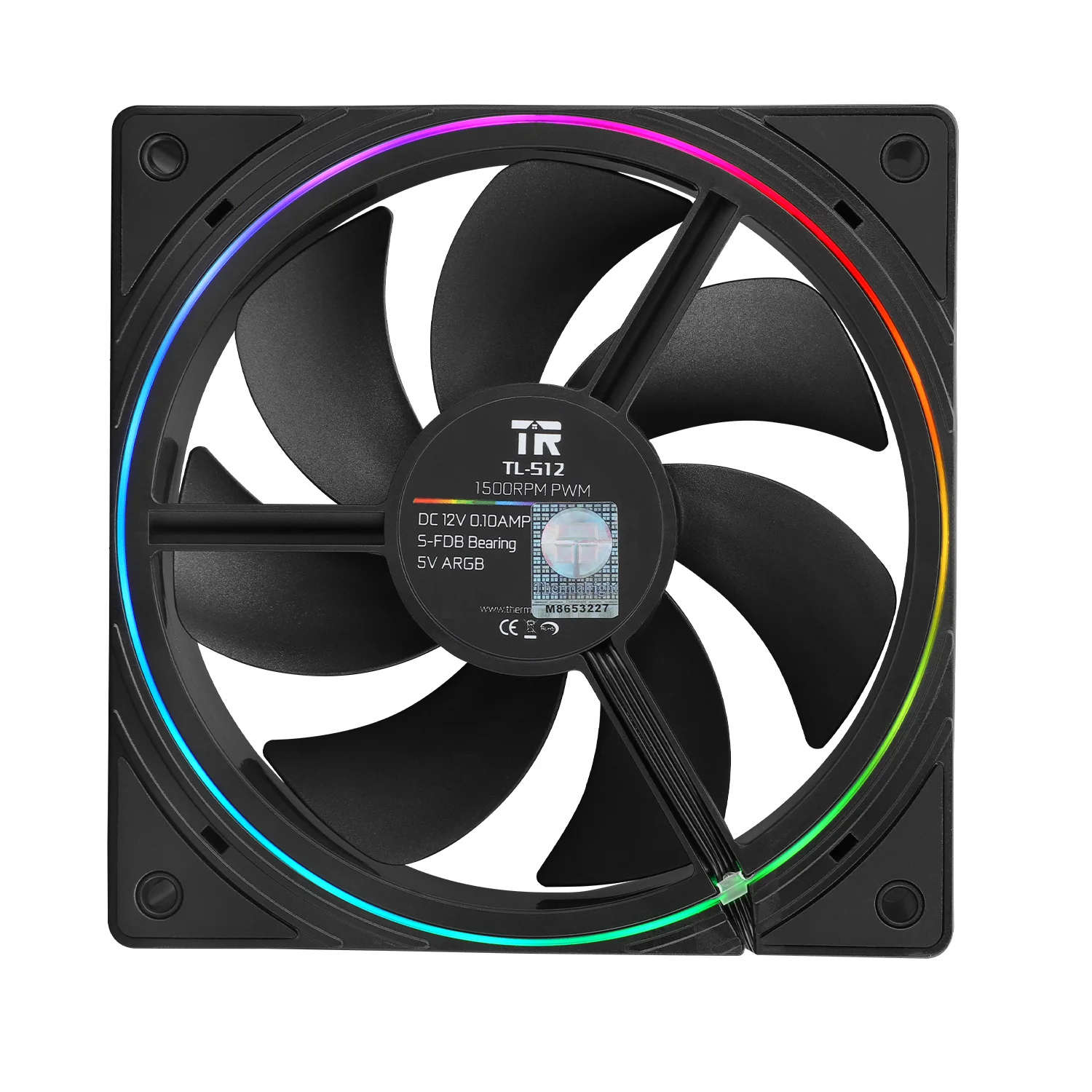 Thermalright TL-S12 | TL-S12W ARGB 120MM PWM Case Fans Triple Pack - Black | White - Image 4