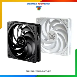 Scythe Wonder Snail 120 2400 RPM PWM 120mm Case Fan - Black | White