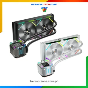 1stPlayer X-Starship X-240 RGB AIO CPU Liquid Cooling System - Black | White