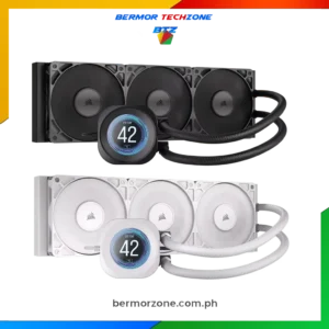 CORSAIR NAUTILUS 360 RS LCD Liquid CPU Cooler - Black | White