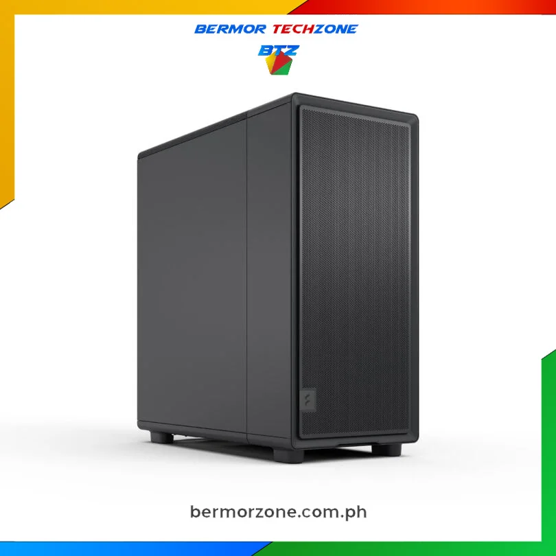 Fractal Epoch Black Solid ATX Case with 3x120mm Momentum Fans