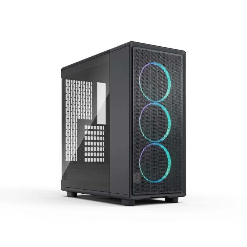 Fractal Epoch RGB Tempered Glass ATX Case with 3x120mm Momentum RGB Fans - Image 2
