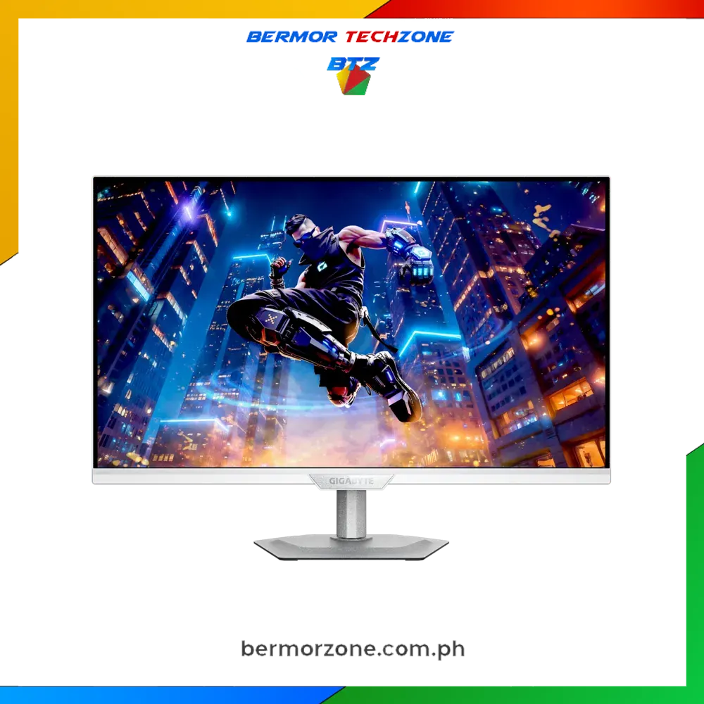 GIGABYTE M27UP ICE 27” 3840 x 2160 UHD SS IPS 160Hz 1ms GTG White Dual Mode Gaming Monitor GP-M27UP-ICE-AP