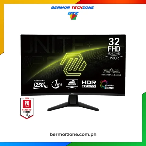 MSI MAG 32C6X 32" 1920 x 1080 FHD 250Hz 1ms Adaptive Sync Curve Gaming Monitor