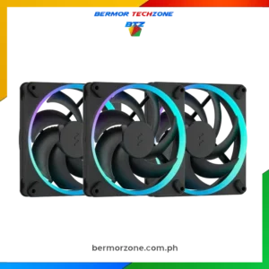Fractal Design Momentum 14 RGB High Performance 140mm FDB 1800 rpm 3-Pack Chassis Fans Black