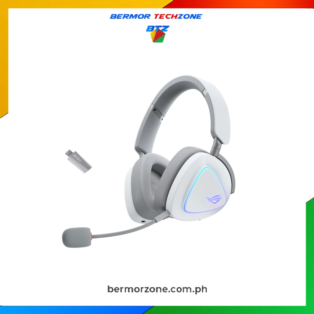 Asus ROG Delta II Tri-Mode Wireless Gaming Headset - White
