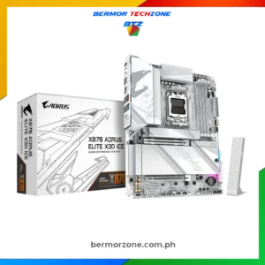 Gigabyte X870 AORUS ELITE X3D ICE ATX AM5 White Motherboard
