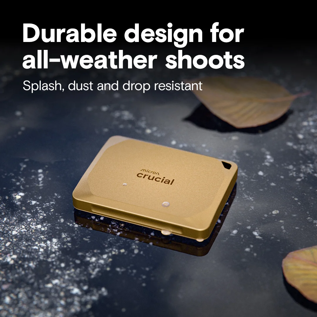 Crucial X10 Pro USB 3.2 Portable Gold Solid State Drive - 2TB | 4TB - Image 5