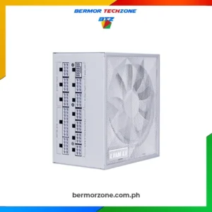 Lian Li SX Platinum 850W | 1000W | 1200W 80 Plus Platinum ATX 3.1 Ready PCIe 5.1 Braided Texture Cable Fully Modular Power Supply - White